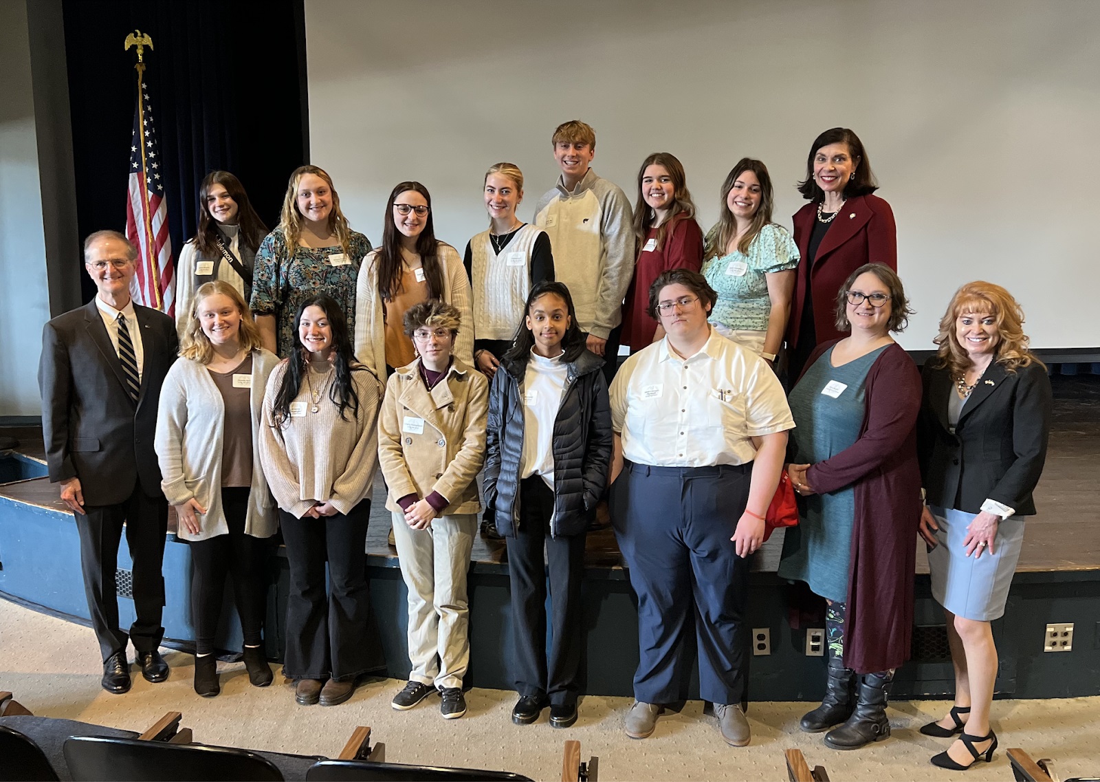 Oil City Students Take on Challenge of Being a Senator For a Day