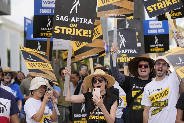 Hollywood studios break off strike talks with actors, who slam